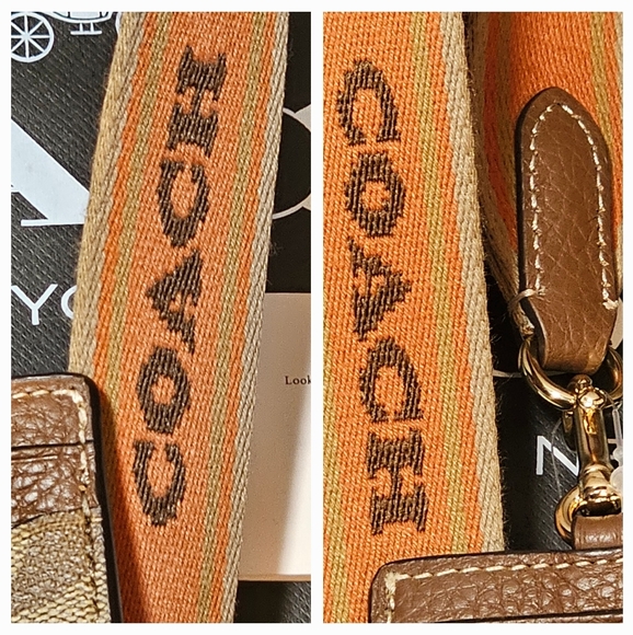 (UNISEX) COACH ID LANYARD IN SIGNATURE CANVAS (NWT) - Picture 13 of 14